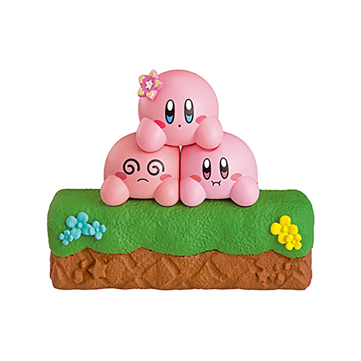 LIE DOWN - Kirby 30th Anniversary Poyotto Collection RE-MENT Figure #3 USA SHIP!