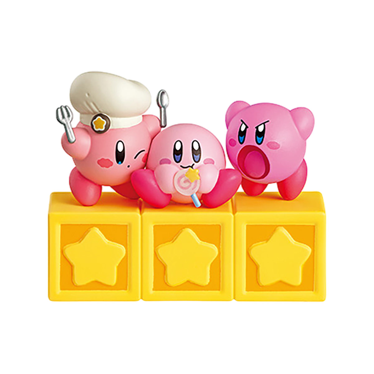 EAT - Kirby 30th Anniversary Poyotto Collection RE-MENT Figure #4 USA SHIP!