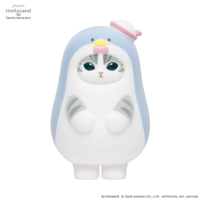 Mofusand x Sanrio Characters Mofumofu Flocked Figure Collection Vol. 2 Blind Box (NEW) [Sold Individually]