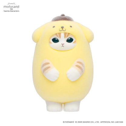 Mofusand x Sanrio Characters Mofumofu Flocked Figure Collection Vol. 3 Blind Box (NEW) [Sold Individually] (Copy)
