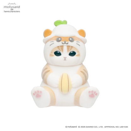 Mofusand x Sanrio Characters Mofumofu Flocked Figure Collection Vol. 3 Blind Box (NEW) [Sold Individually] (Copy)