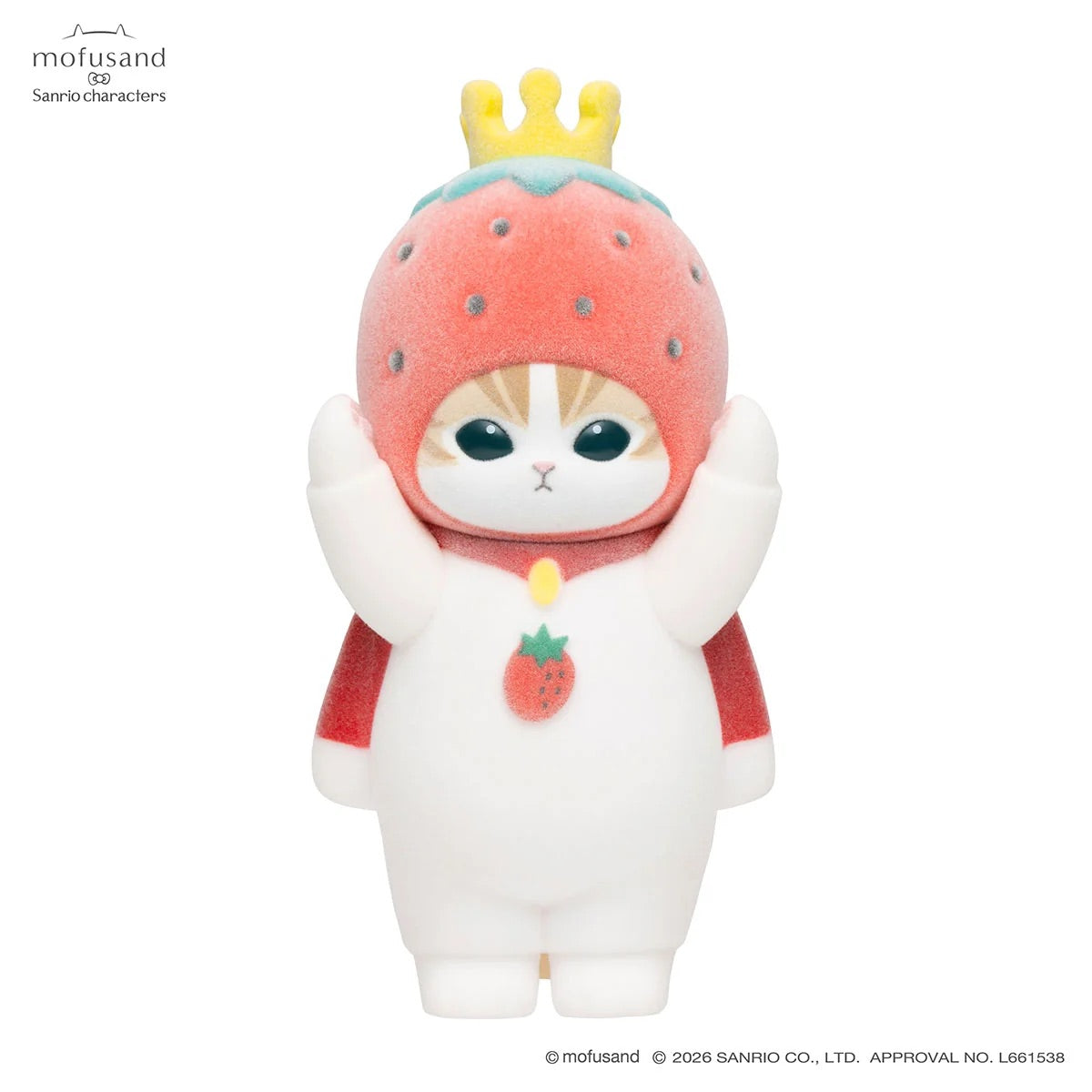Mofusand x Sanrio Characters Mofumofu Flocked Figure Collection Vol. 3 Blind Box (NEW) [Sold Individually] (Copy)