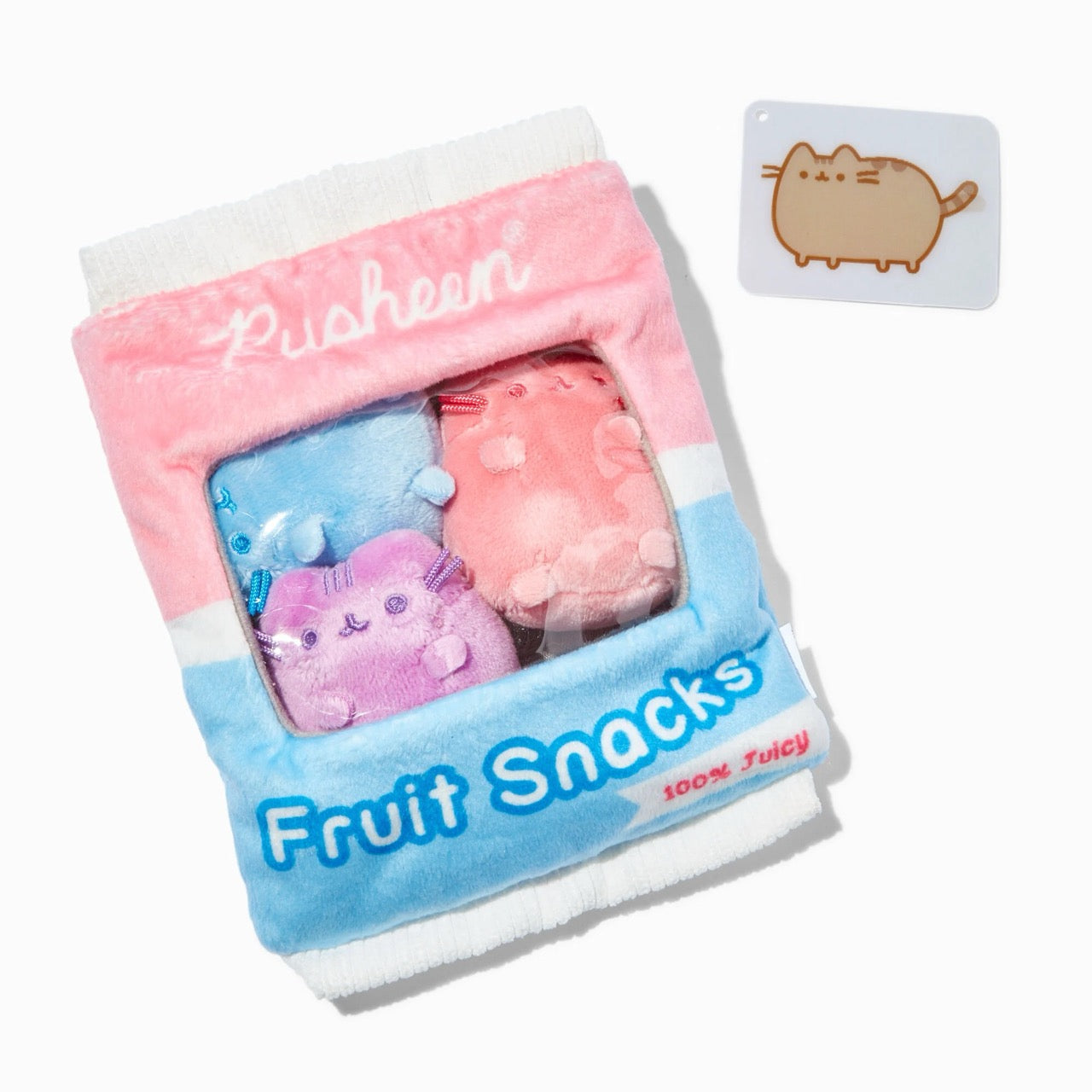 PUSHEEN FRUIT SNACKS Plush Set - 3 Miniature Plushes (BRAND NEW) Exclusive