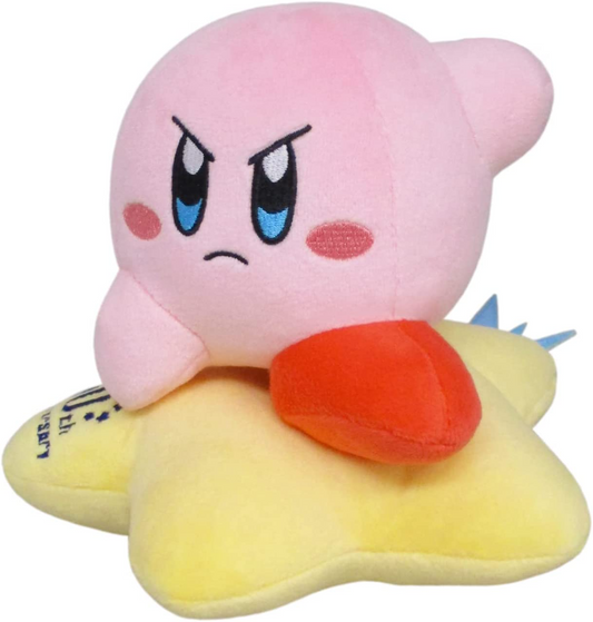 KIRBY'S AIR RIDE - KIRBY Launch 30th Anniversary Sanei Plush Toy (3.7 in) NEW!