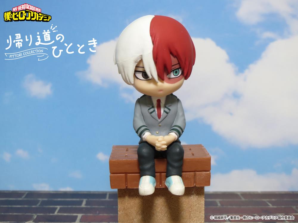 TODOROKI SHOTO - My Hero Academia Pittori Collection Re-Ment Figure (NEW)