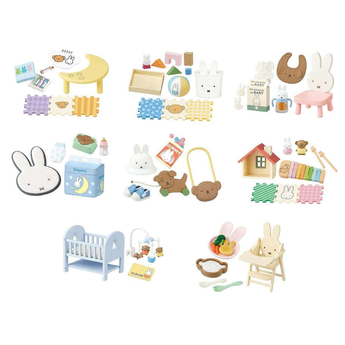 Miffy Baby Room - Re-Ment Blind Box (NEW) [You Choose!]