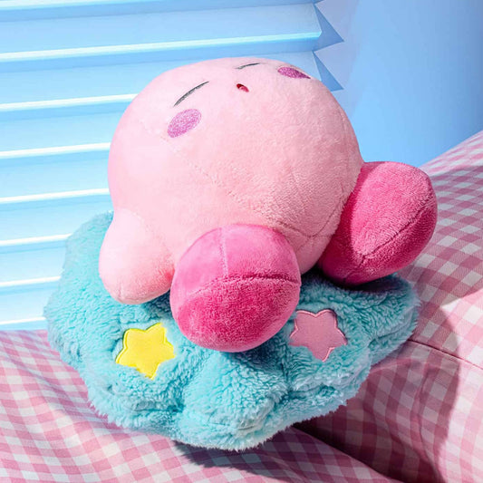 Kirby on Blue Cloud 10.5-inch Plush Sleep Version – FuRyu (NEW)
