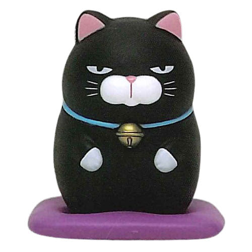 Sitting Lucky Cat Mini Figure Vol 2 (Higemanjyu Ozabu ni Seiza) [You Choose!]