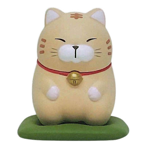 Sitting Lucky Cat Mini Figure Vol 2 (Higemanjyu Ozabu ni Seiza) [You Choose!]