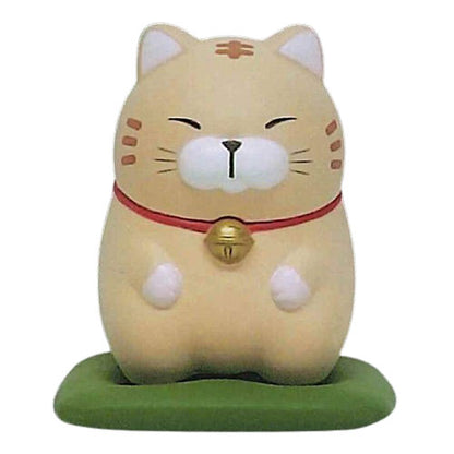 Sitting Lucky Cat Mini Figure Vol 2 (Higemanjyu Ozabu ni Seiza) [You Choose!]