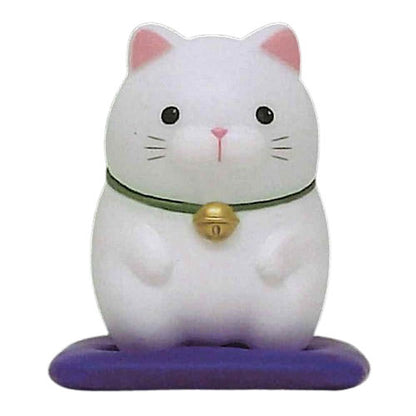 Sitting Lucky Cat Mini Figure Vol 2 (Higemanjyu Ozabu ni Seiza) [You Choose!]