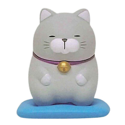 Sitting Lucky Cat Mini Figure Vol 2 (Higemanjyu Ozabu ni Seiza) [You Choose!]