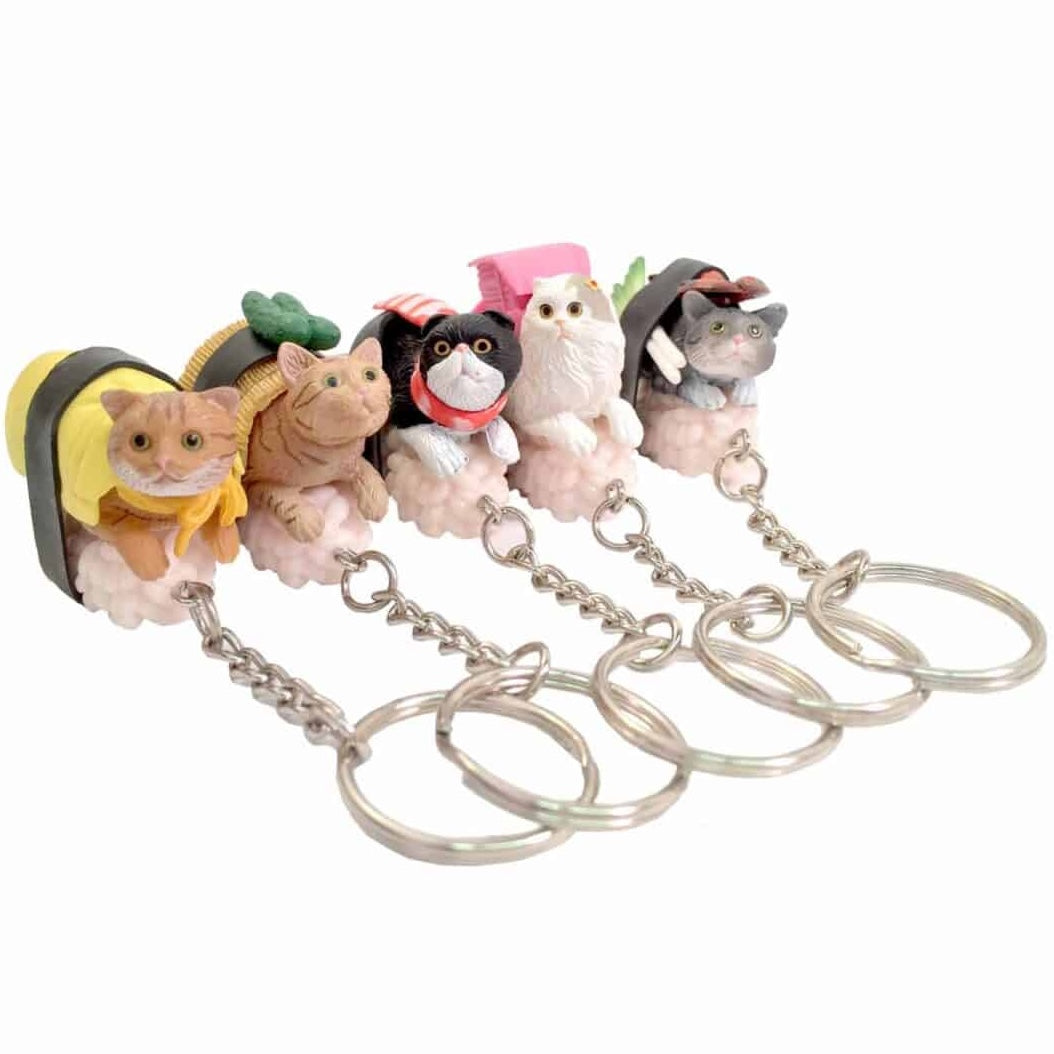 Sushi Cat (Nekozushi) Keyring Blind Box Version 1 [You Choose!]