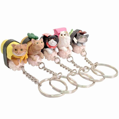 Sushi Cat (Nekozushi) Keyring Blind Box Version 1 [You Choose!]