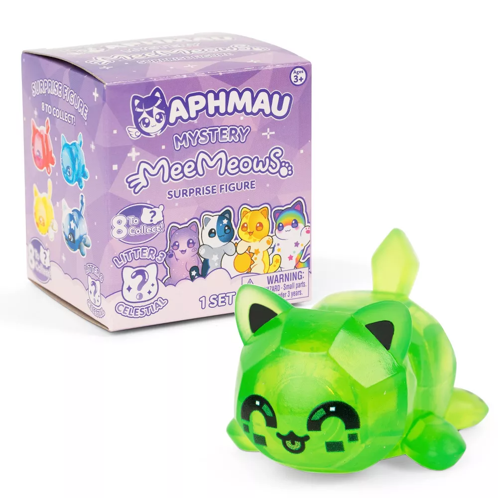 EMERALD CAT - MeeMeows Mystery Cat Figure Litter 3 from Aphmau (NEW) Cute Kitty