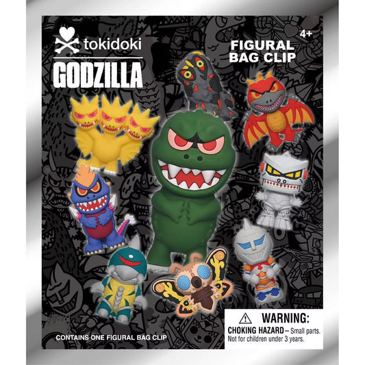 tokdoki x Godzilla Creatures Figural Bag Clip (NEW) [You Choose!]