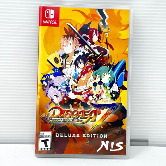 DISGAEA 7 Vows of the Virtueless: Deluxe Edition (Nintendo Switch) COMPLETE