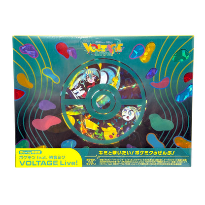 Pokémon feat. Hatsune Miku VOLTAGE Live First Limited Edition Blu-ray + Bonus Ticket Print