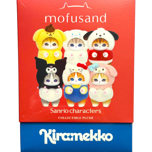 mofusand x Sanrio Kiramekko Plush Bag Charms (NEW, 2026) [You Choose!]
