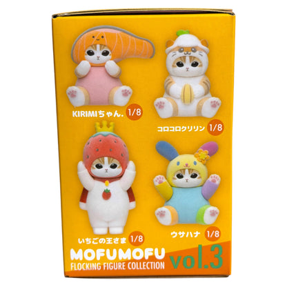 Mofusand x Sanrio Characters Mofumofu Flocked Figure Collection Vol. 3 Blind Box (NEW) [Sold Individually] (Copy)