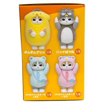 Mofusand x Sanrio Characters Mofumofu Flocked Figure Collection Vol. 3 Blind Box (NEW) [Sold Individually] (Copy)