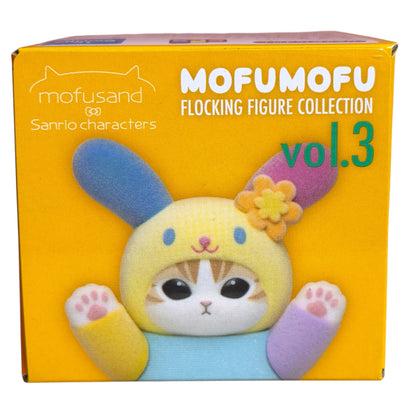 Mofusand x Sanrio Characters Mofumofu Flocked Figure Collection Vol. 3 Blind Box (NEW) [Sold Individually] (Copy)
