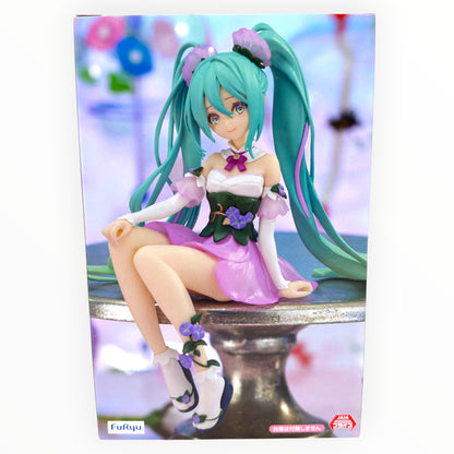 Hatsune Miku – Flower Fairy Morning Glory Pink Ver. Noodle Stopper Figure (NEW) FuRyu