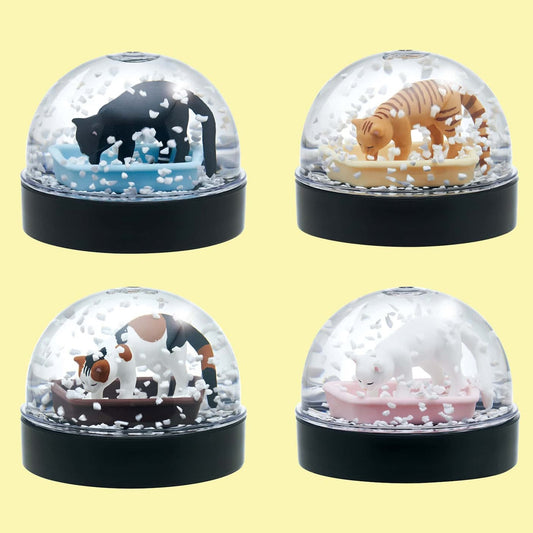 Cat Litter Snow Globe Blind Box (NEW) Kitan Club [You Choose!]