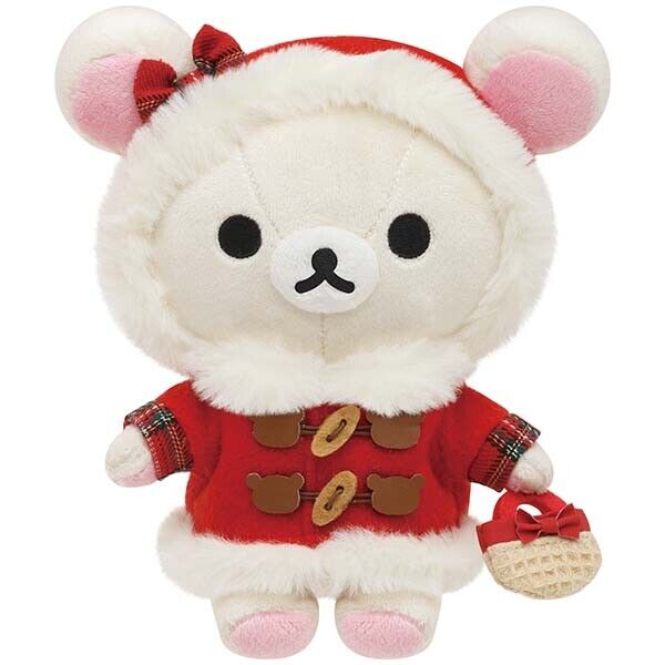 KORILAKKUMA w/ Jacket, Bow, Basket - Holiday Town Christmas Bear Plush (2023)