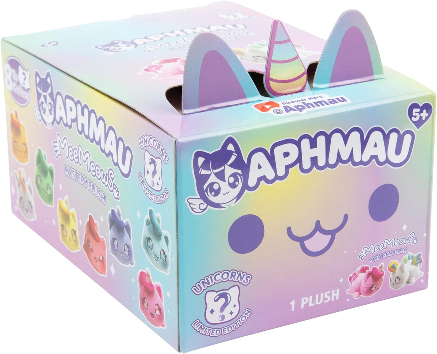 YELLOW UNICORN CAT - MeeMeows Limited Edition Aphmau Plush (NEW) RARE Kitty Toy