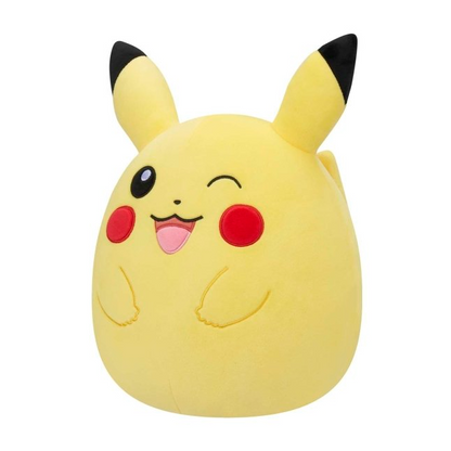 WINKING PIKACHU - 12" Squishmallow Exclusive (NEW) Pokemon Center 2023 - RARE