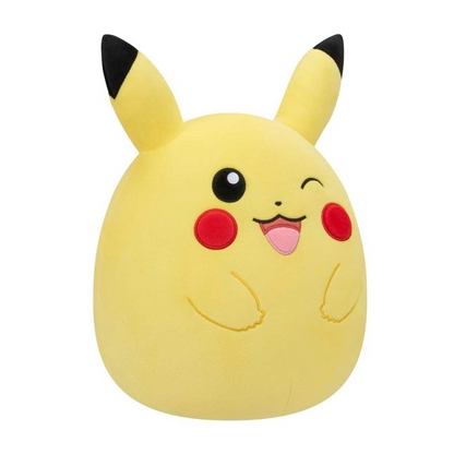 WINKING PIKACHU - 12" Squishmallow Exclusive (NEW) Pokemon Center 2023 - RARE