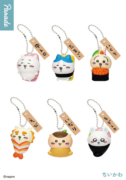 Chiikawa Sushi Keyring Blind Box Keychain (NEW, 2026) Parade