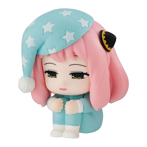 SLEEPY ANYA FORGER - SPY x FAMILY Machibouke BANDAI Gashapon Figure (BRAND NEW)