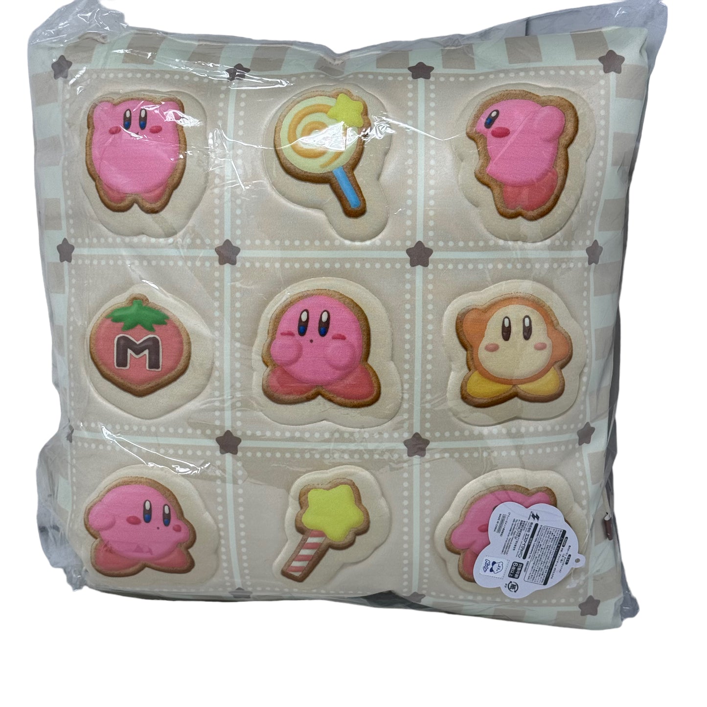 KIRBY Pupupu Sweet Shop Large Puffy Cushion / Pillow (BRAND NEW) Limited 3D Type