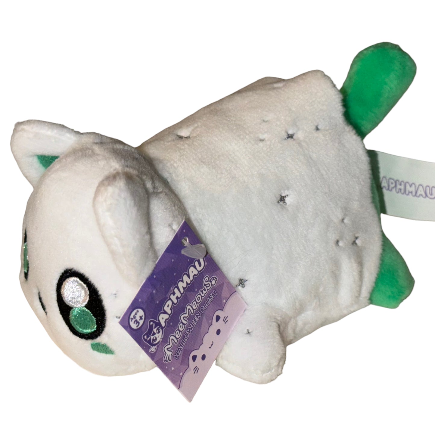 GHOST CAT MeeMeows 4" Halloween Mini Plush from Aphmau (BRAND NEW) RARE Plushie