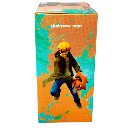 DENJI & POCHITA - Chainsaw Man Vibration Stars BANDAI Statue (NEW) USA Shipping