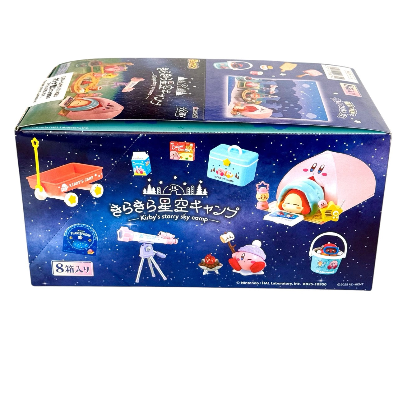 Kirby's Starry Sky Camp RE-MENT Miniatures COMPLETE BOX (NEW) FULL SET OF 8