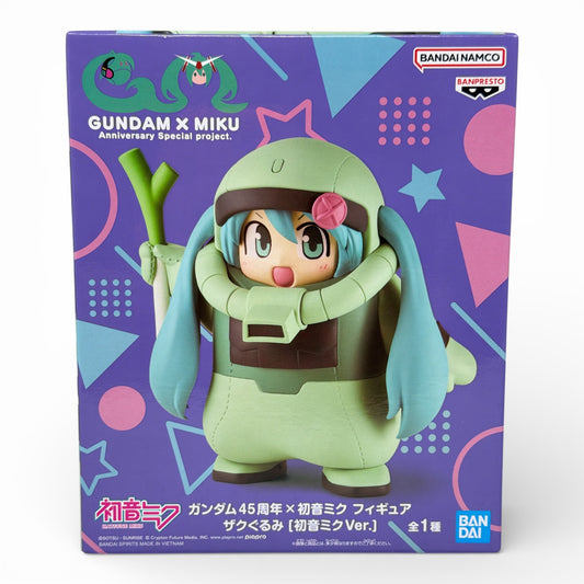 Gundam X Miku Anniversary Special Project Figure (NEW) Bandai Namco