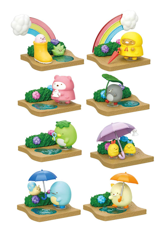 Sumikkogurashi Walking on a Rainy Day - Re-Ment Figures (NEW) [You Choose!]