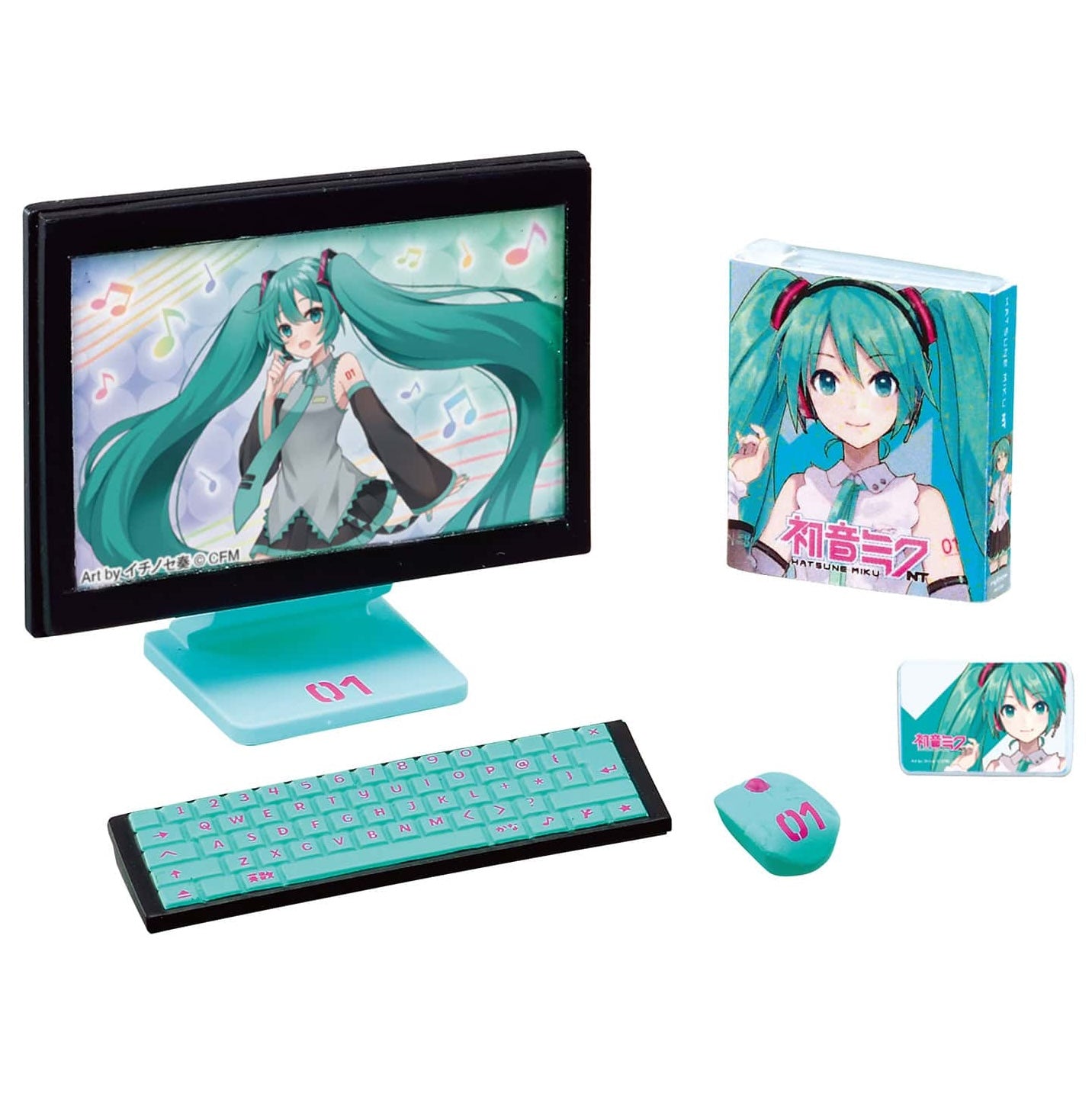 MIKU MIKU ROOM from Re-Ment Blind Box (NEW) [Choose Your Own]