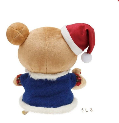 RILAKKUMA - Blue Jacket, Santa Hat, Bear Bag Holiday Town Christmas Plush (2023)