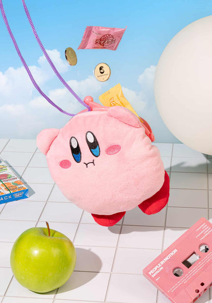 Kirby Plush Neck Pouch (Hover) - 5.5" Bag (NEW) SK JAPAN