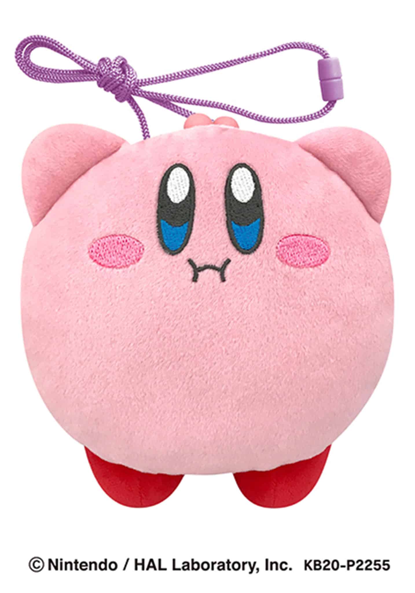 Kirby Plush Neck Pouch (Hover) - 5.5" Bag (NEW) SK JAPAN