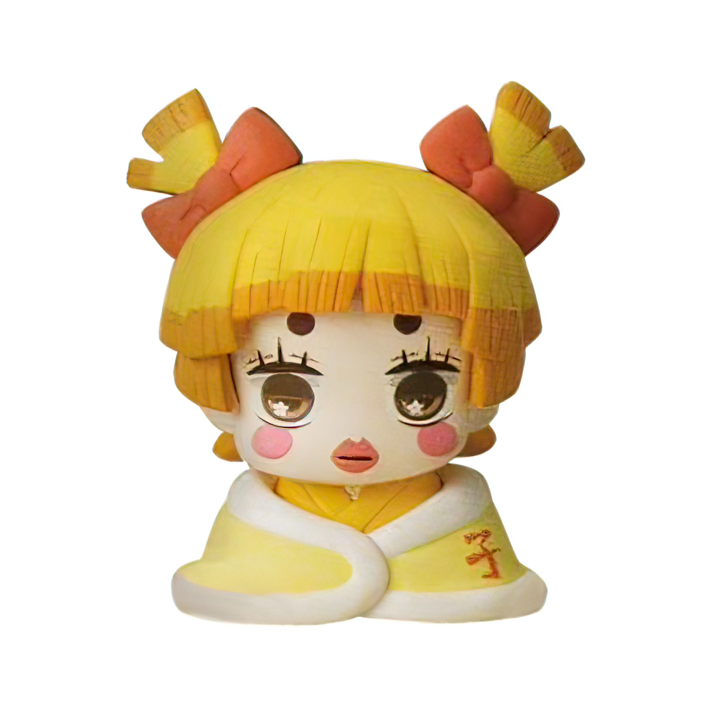 ZENITSU - DEMON SLAYER Onemutan GEISHA Stasto Gashapon Gacha Figure (NEW) USA!