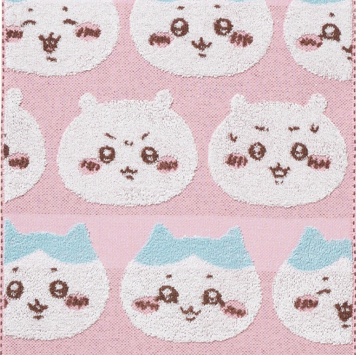 Chiikawa - Large Face Towel - 31" x 13" (Chiikawa & Hachiware Faces) (NEW, 2026)