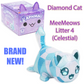 DIAMOND CAT - MeeMeows Litter 4 from Aphmau (BRAND NEW) UNCOMMON Kitty Plushie!