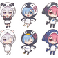 RE:Zero Shirokuro Black/White BUSHIROAD CREATIVE Gashapon (NEW) 1 RANDOM FIGURE!