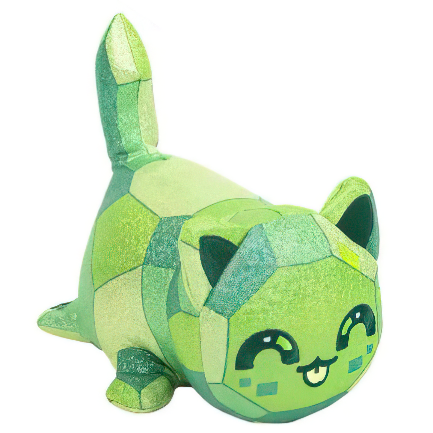 EMERALD CAT - MeeMeows Litter 4 from Aphmau (BRAND NEW) Cute Kitty Plushie!