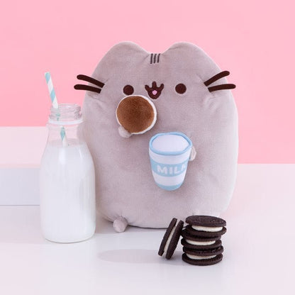 PUSHEEN with COOKIES & MILK (9" GUND Plushie) NEW Limited - It'Sugar Exclusive